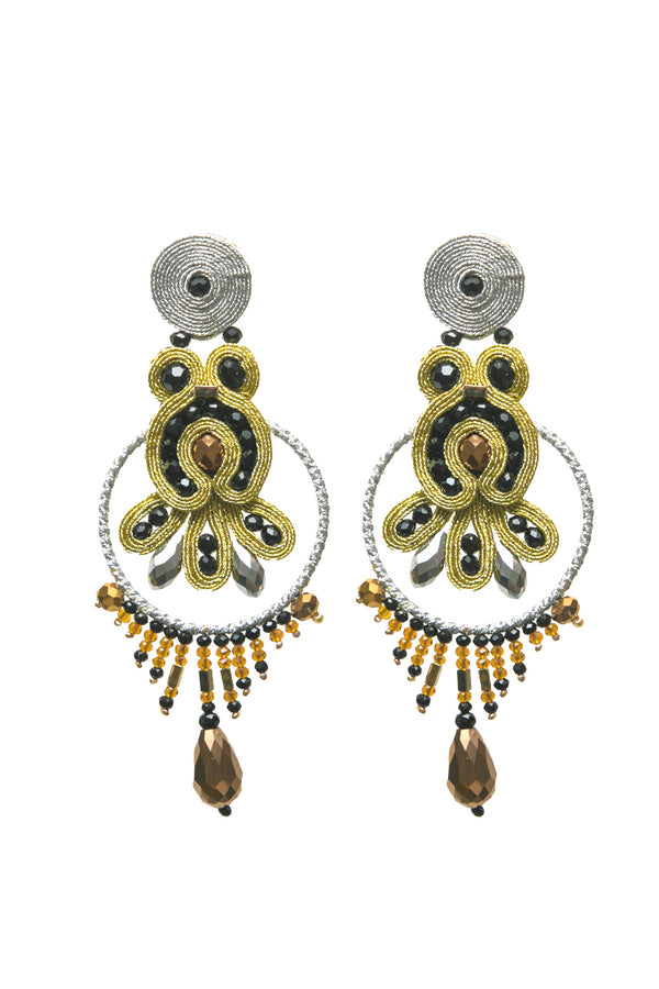 Pendientes Silver Opera